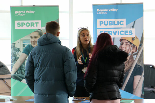 An open event at Dearne Valley College