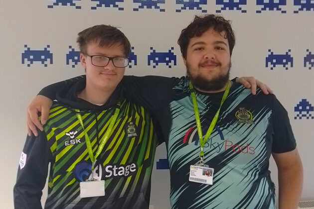 Two esport students