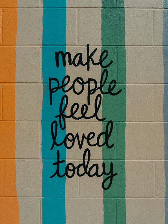 Make people feel loved today